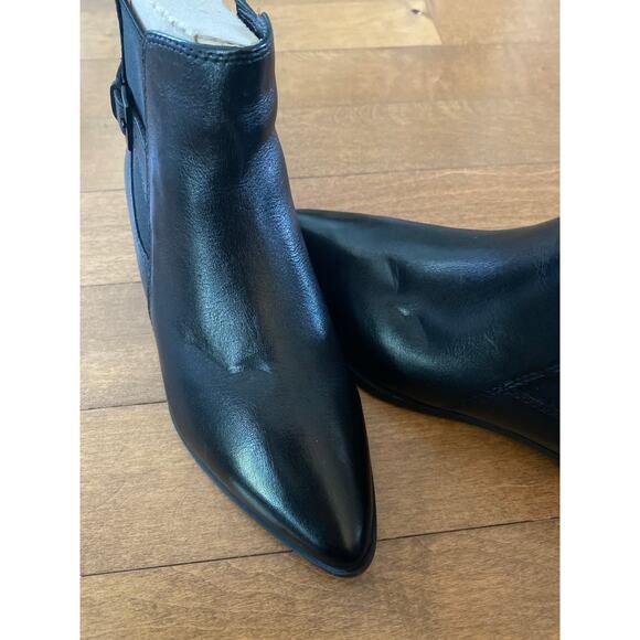 Clarks Morela Liza ankle black boots size 6.5 like new - Picture 12 of 12